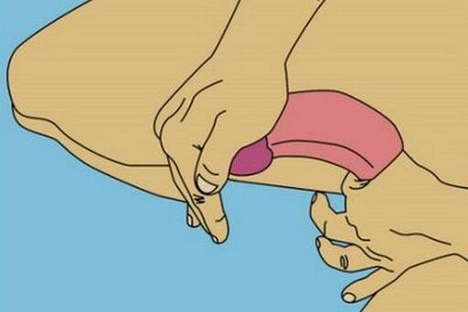 plier le pénis pour agrandir la tête