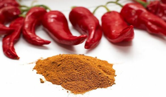 Poivre de Cayenne pour l'absorption des médicaments pour l'agrandissement du pénis